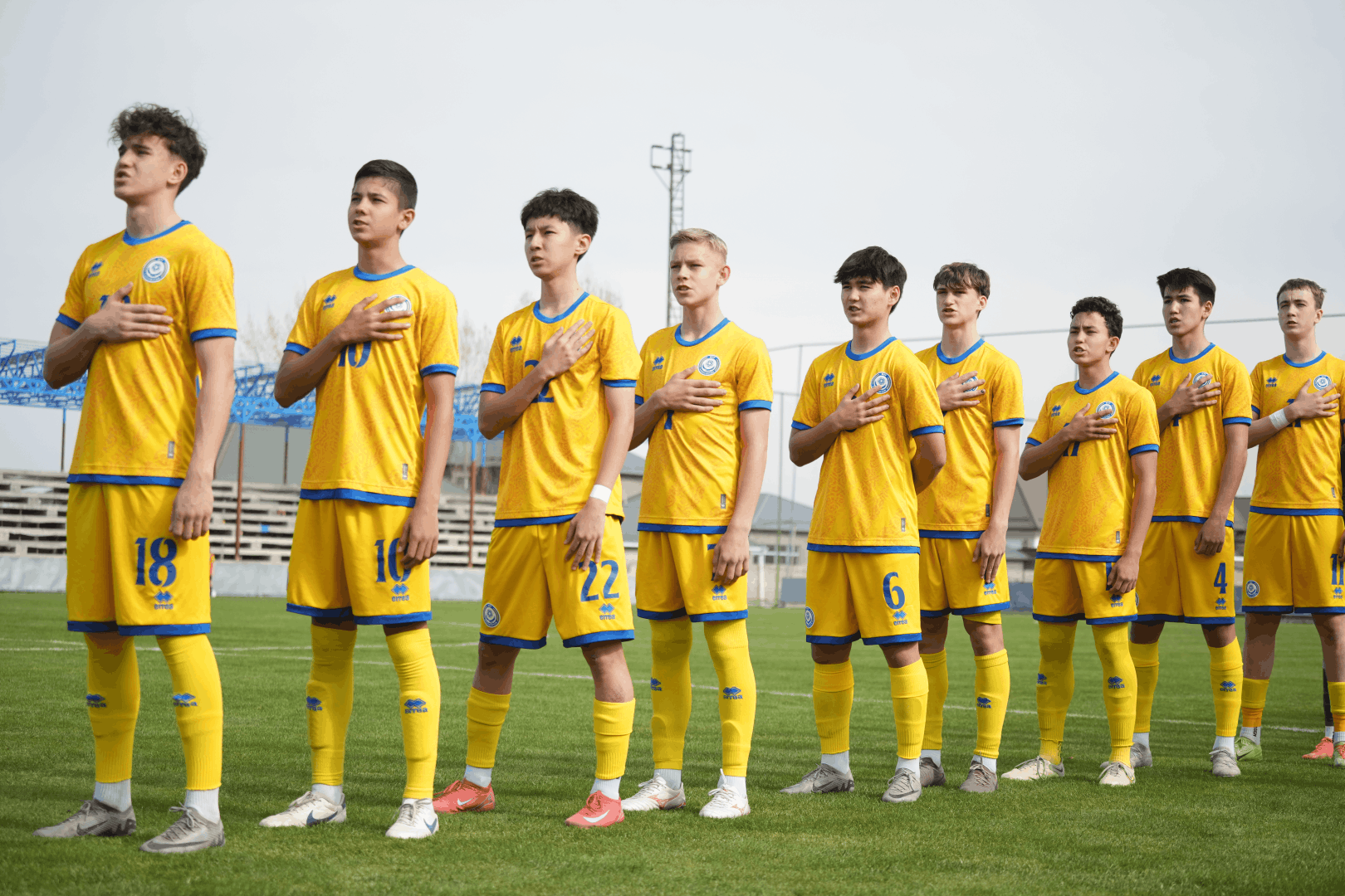 26 Players with League Experience Called Up to Kazakhstan U-17 Squad!