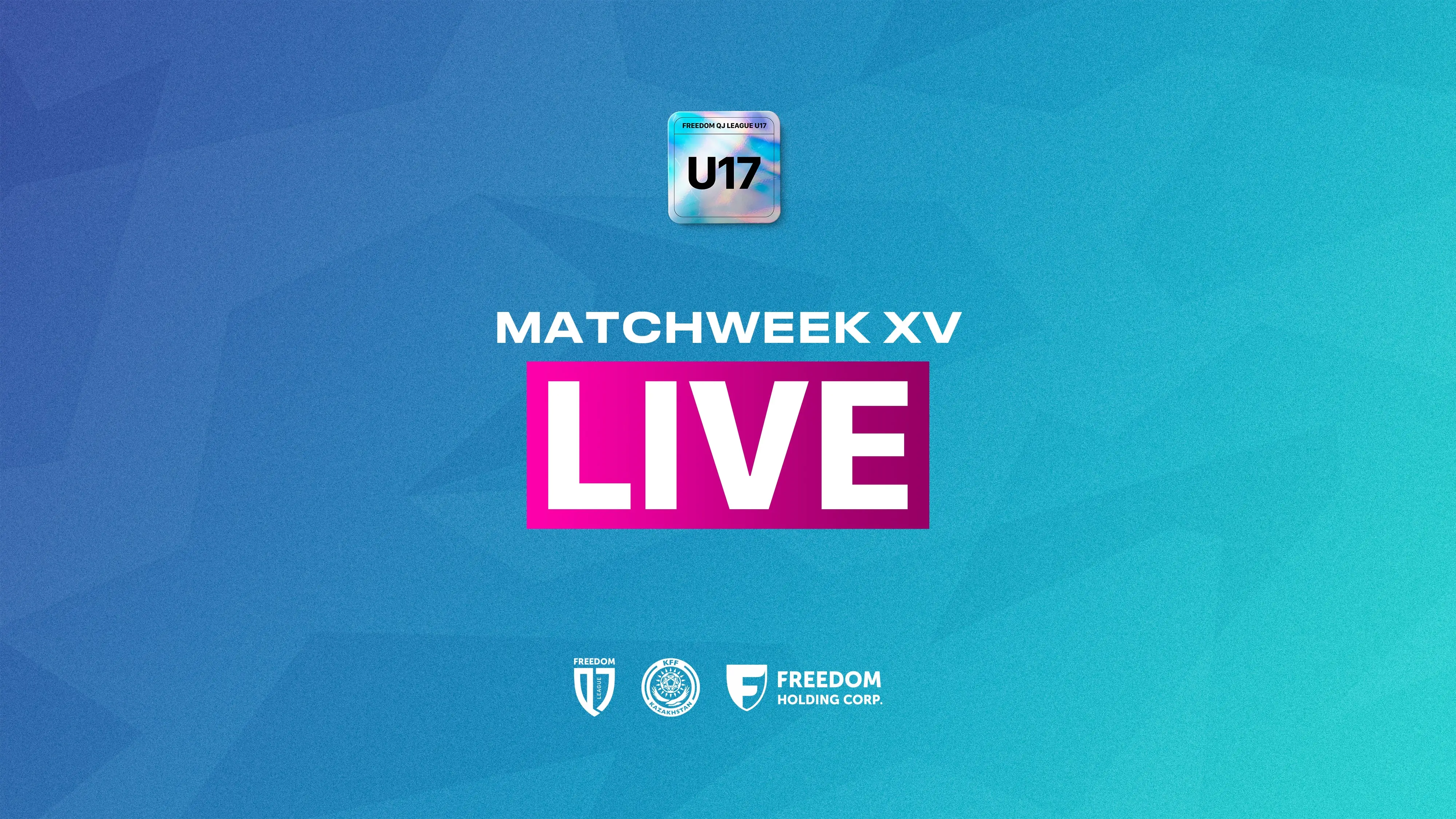 Freedom QJ League U17 XV турының тікелей трансляциялары
