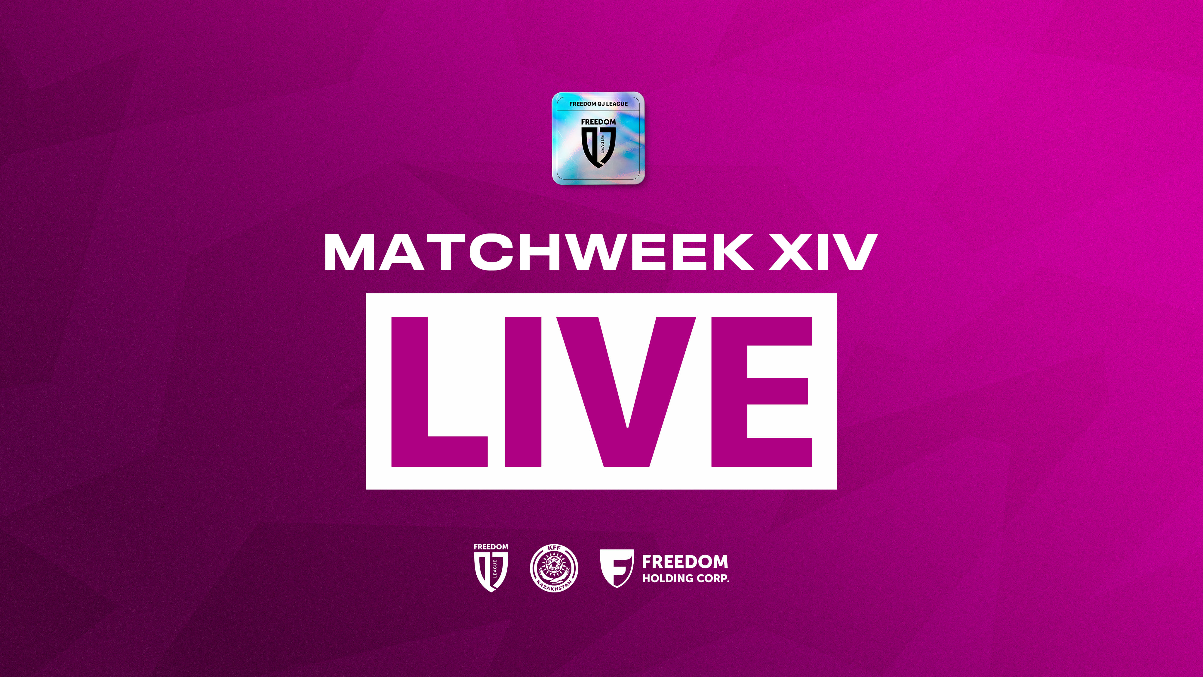 В прямом эфире: трансляции матчей XIV тура Freedom QJ League