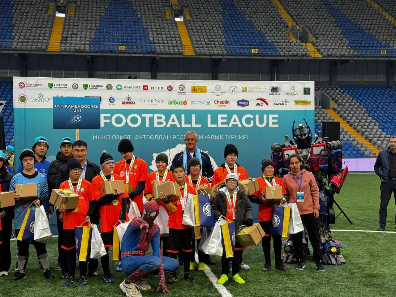 Евгений Яровенко UNI Football League инклюзивті турнирінің қонағы болды
