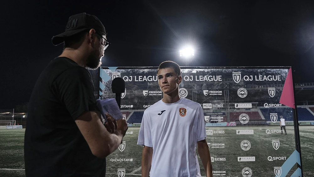 Роман Асылбаев – автор лучшего гола XIII тура Freedom QJ League